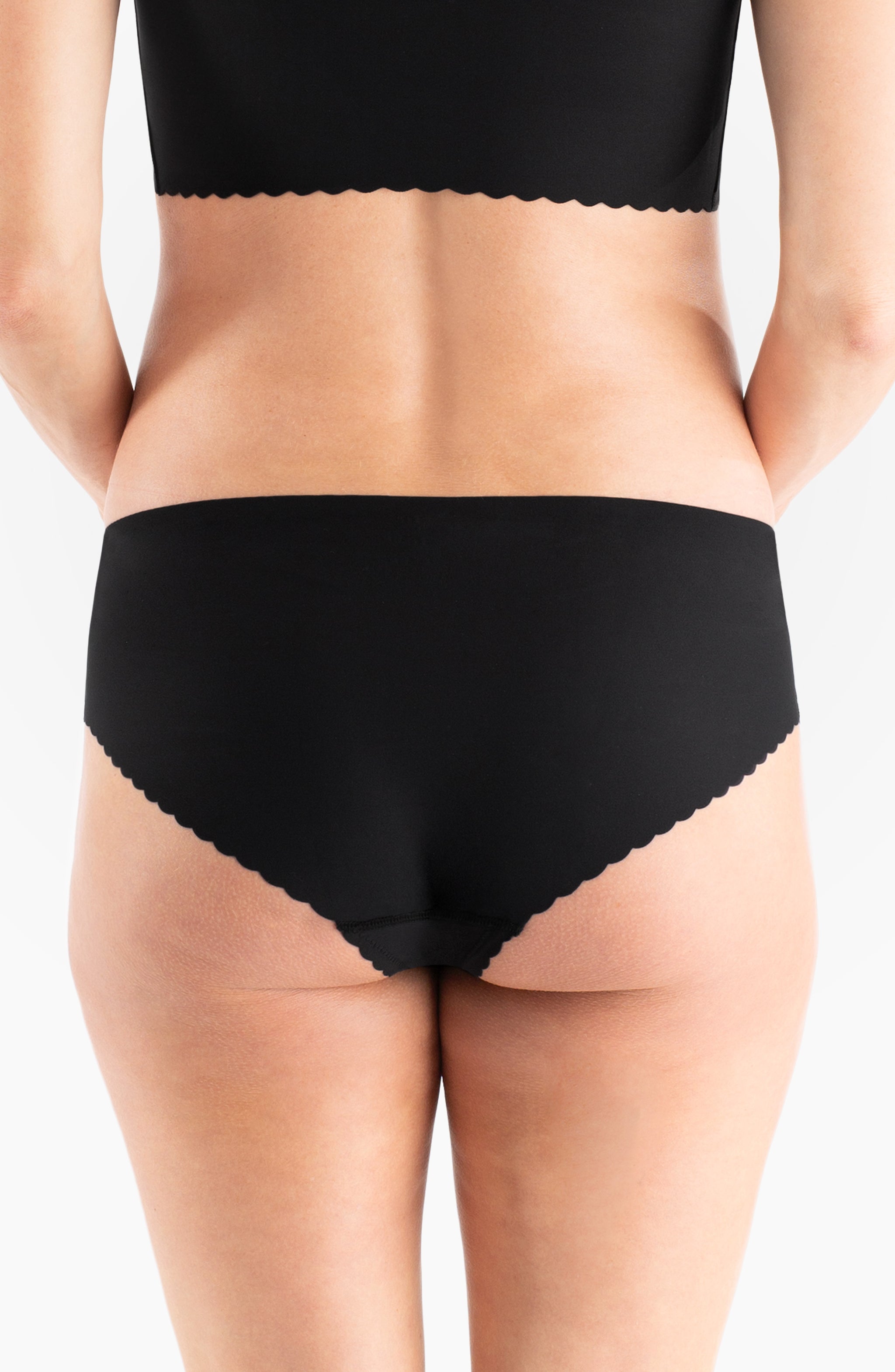 Buy Intimate Portal Foldable Under Bump Maternity Underwear Women Pregnancy  Panties 6-Pk Black Beige Gray Stripes Small at