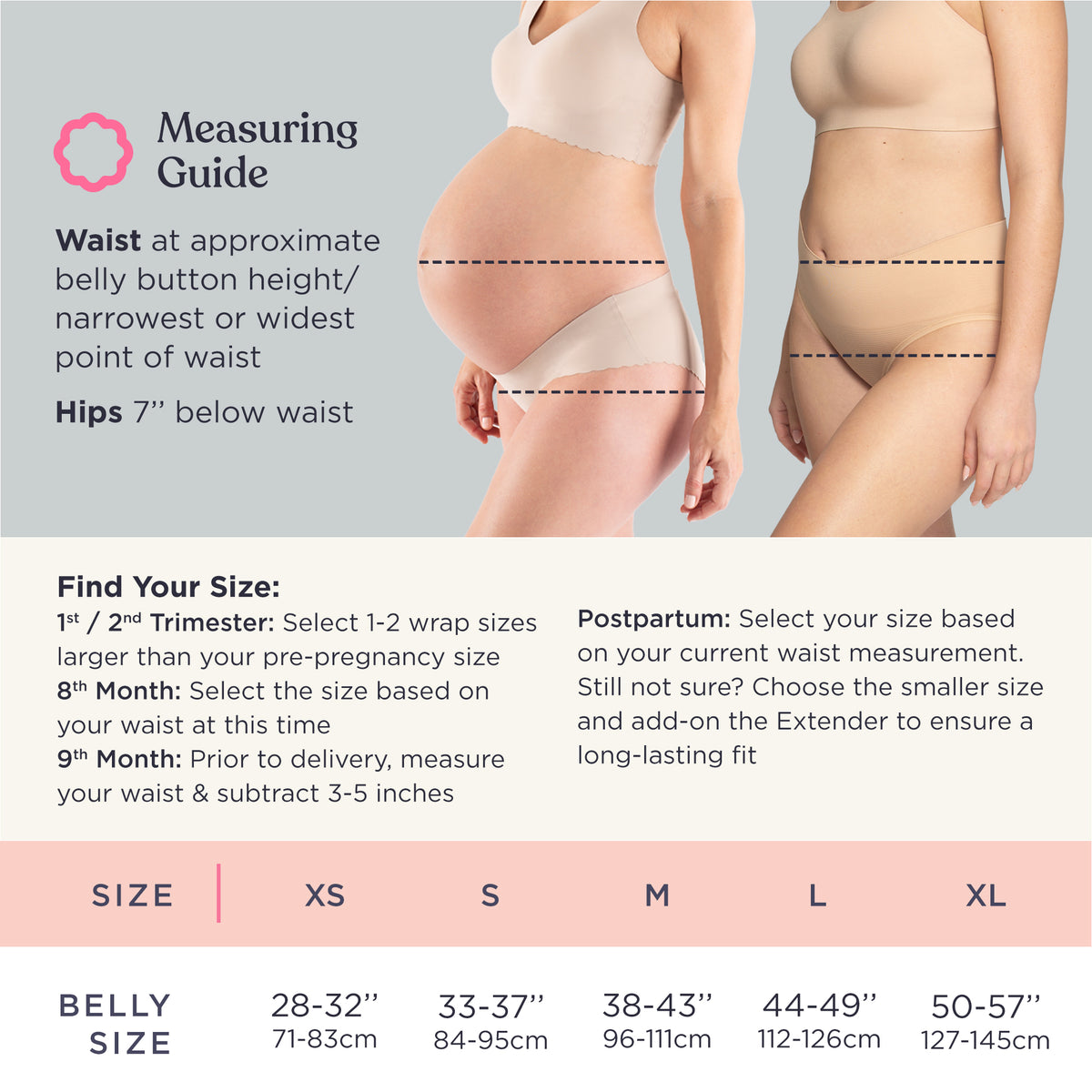 Maternity Belly Band Belly Bandit The Luxe Belly Wrap The