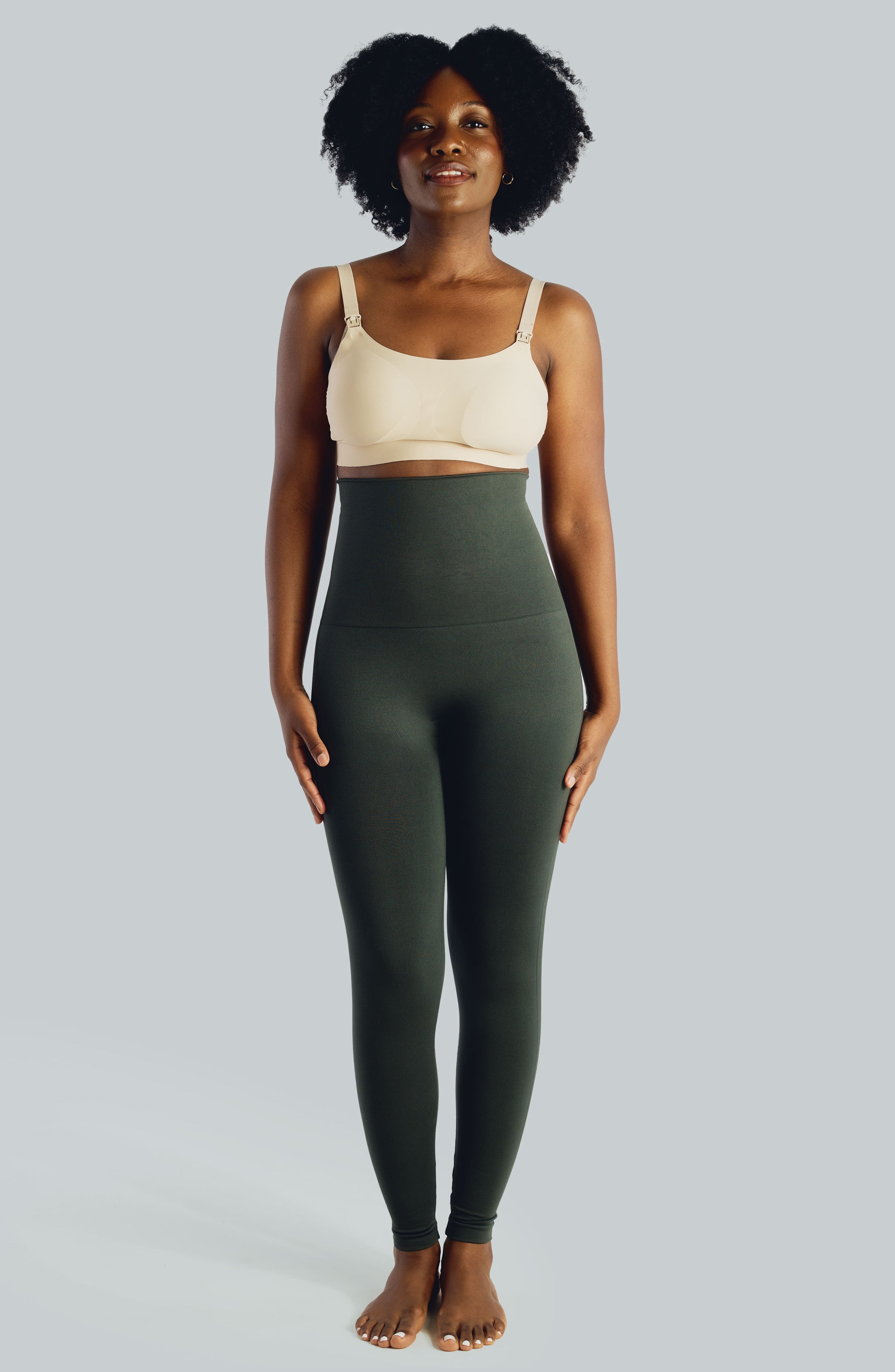 【特別セール品】 Compression Postpartum Tucker® Mother Leggings Bandit Belly – Clothing