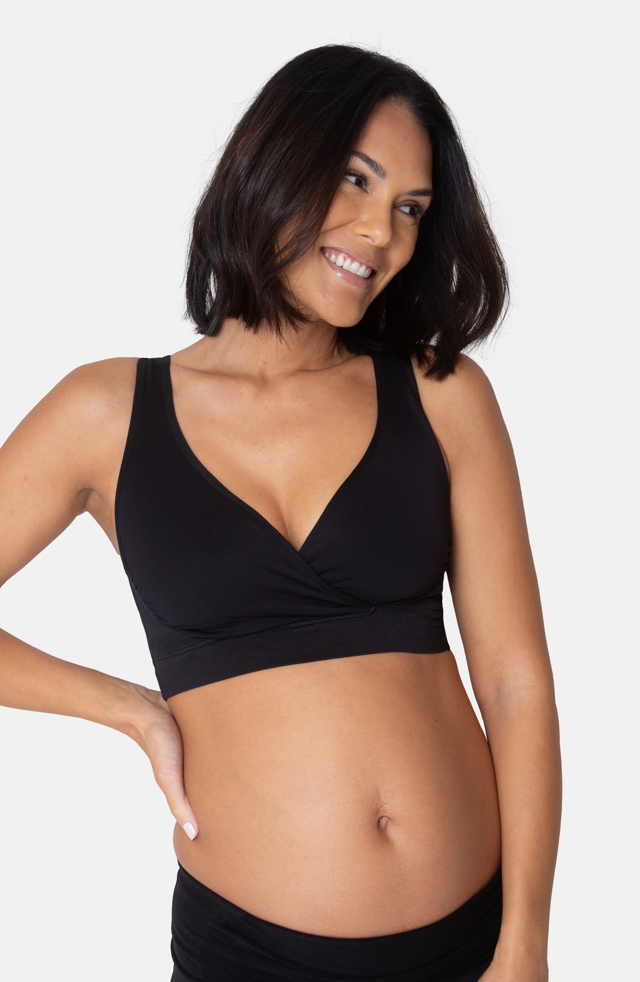 Maternity Postpartum Nursing Sleep Bra Belly Bandit