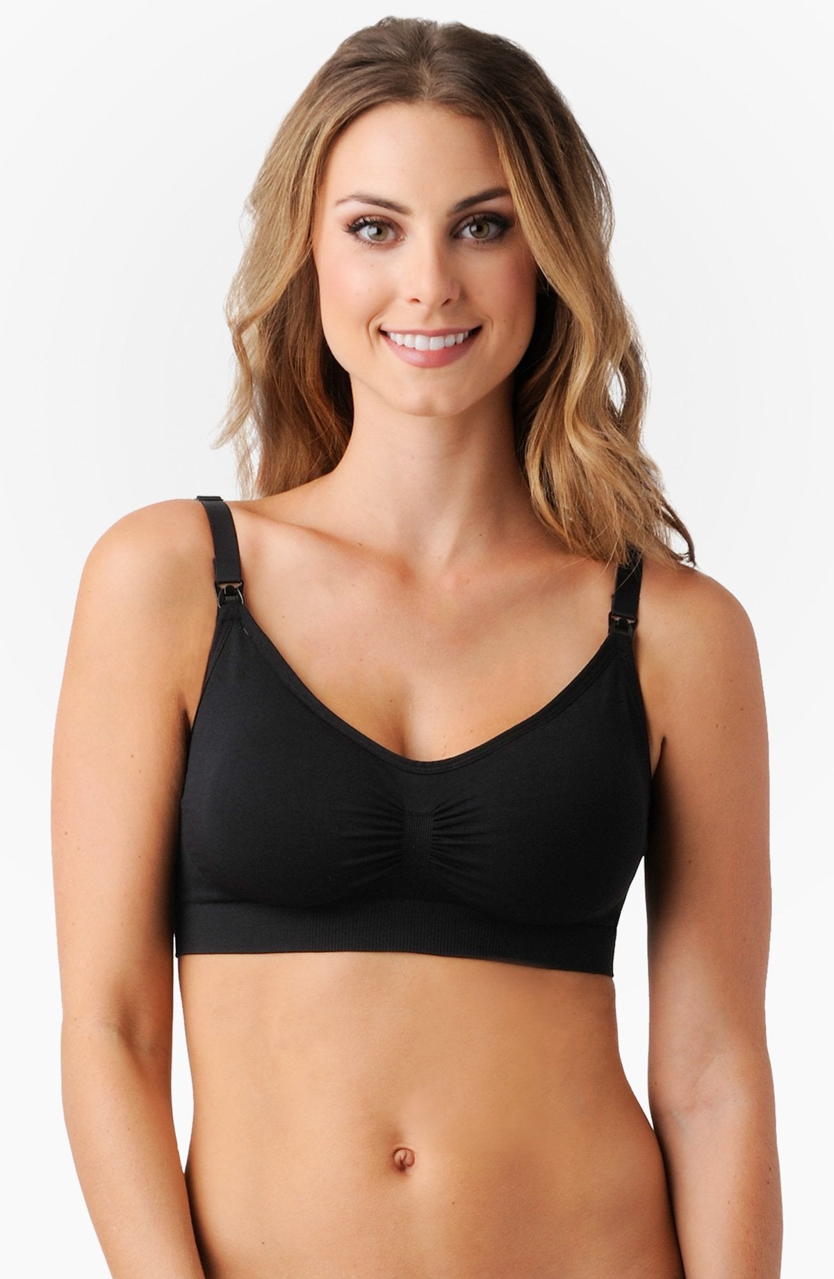 Bond with your little one in the EUNOIA Nursing Bra! Combining comfort and  style, this wireless wonder features leak-proof moulded cups…