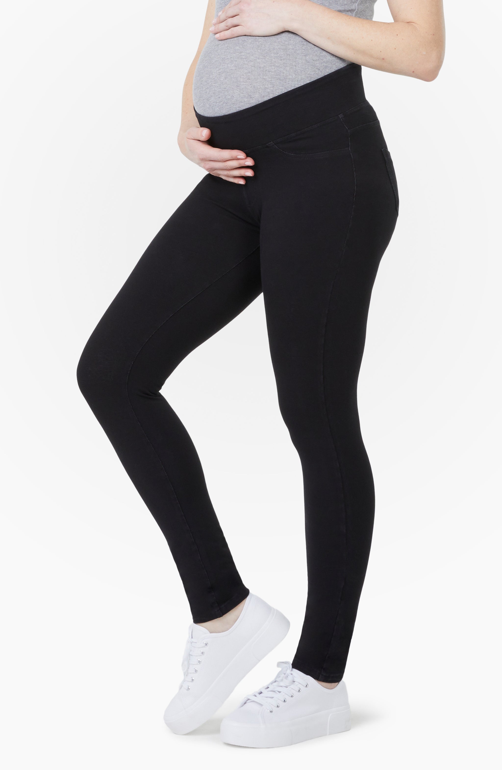 Maternity Jeggings with Bump Support Belly Bandit