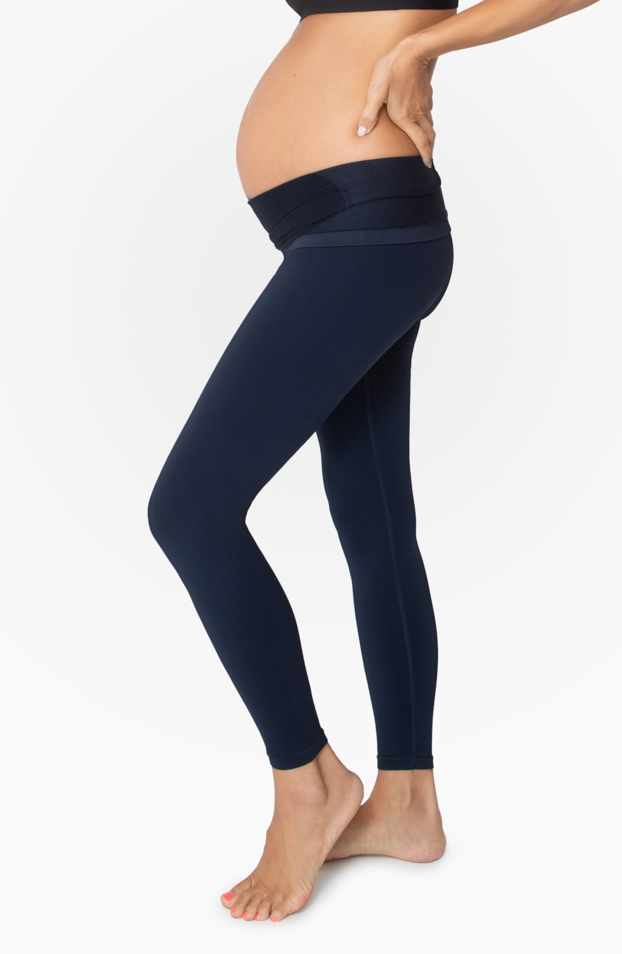 Over the bump gym leggings top