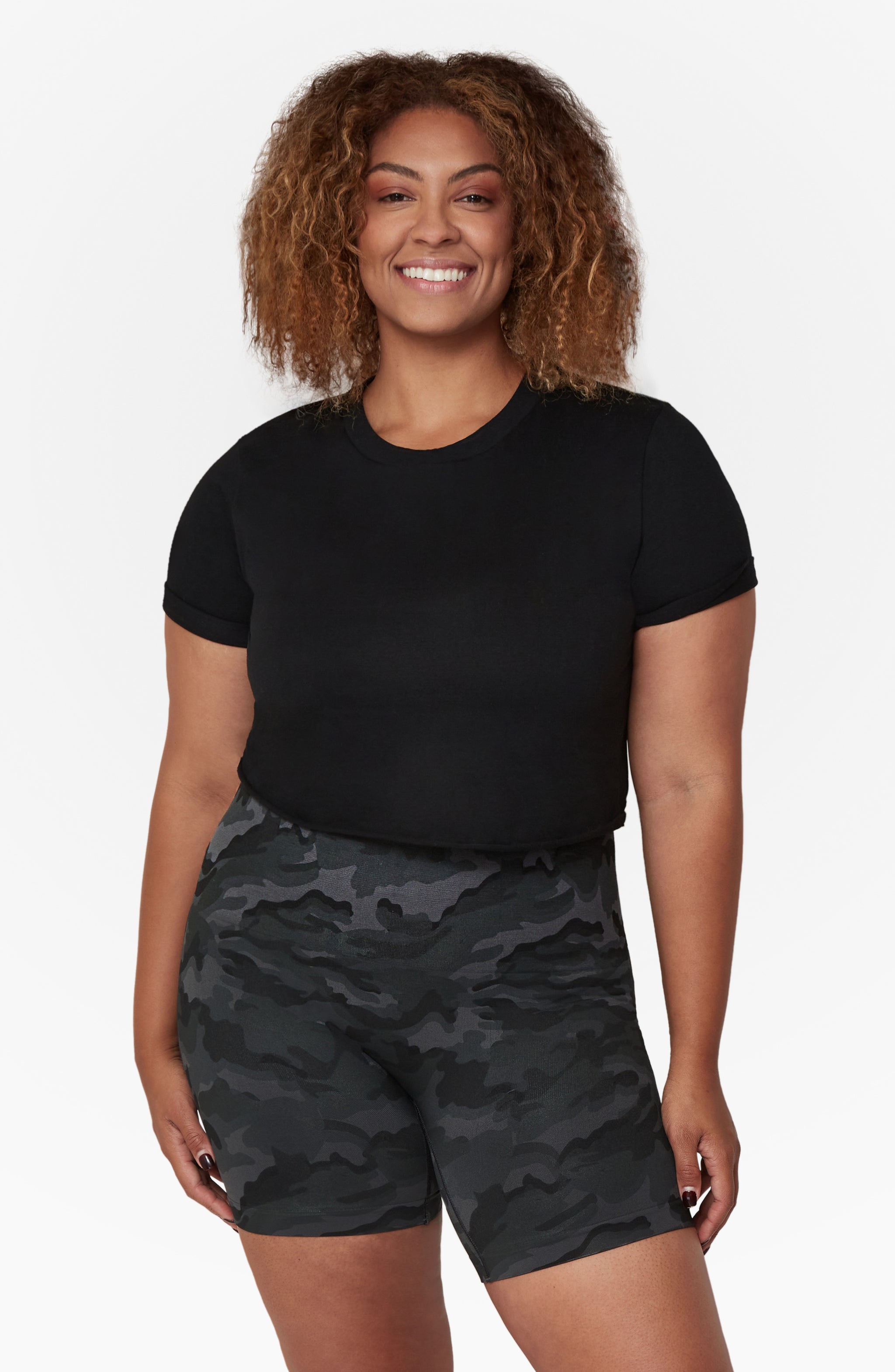 Mother Tucker Postpartum Compression Biker Shorts Belly Bandit