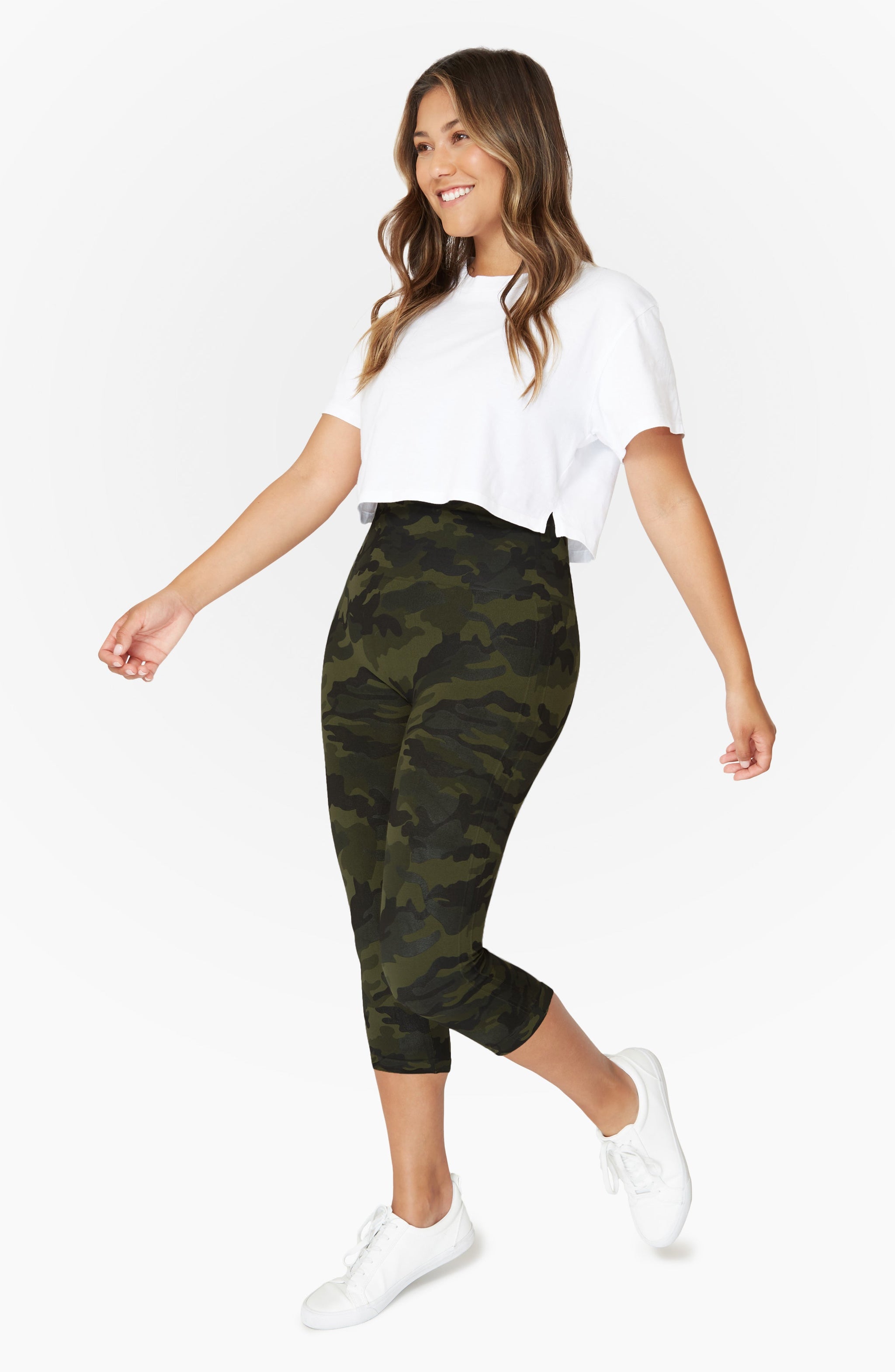 Mother Tucker Capri Compression Leggings Final Sale Belly Bandit