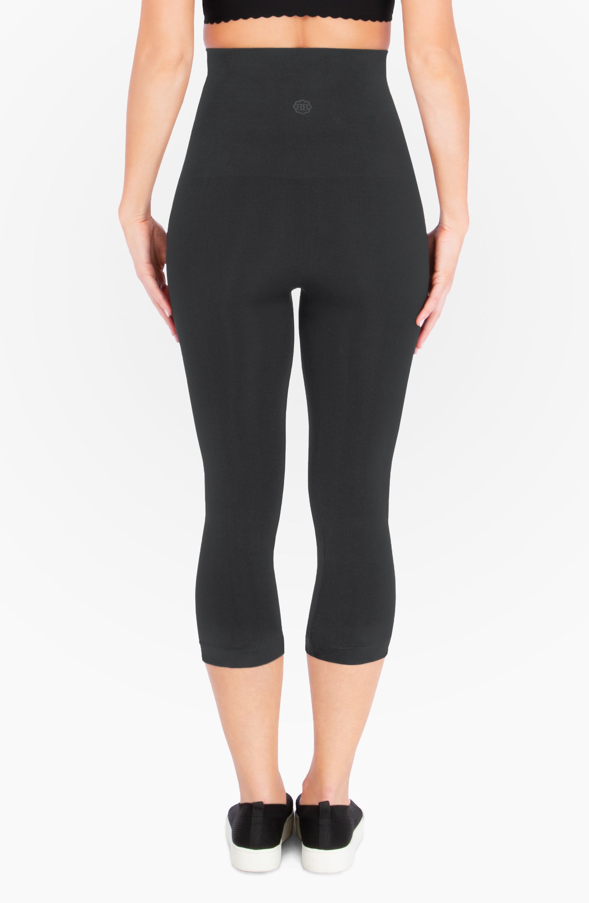 Mother Tucker Compression Capri Leggings Belly Bandit