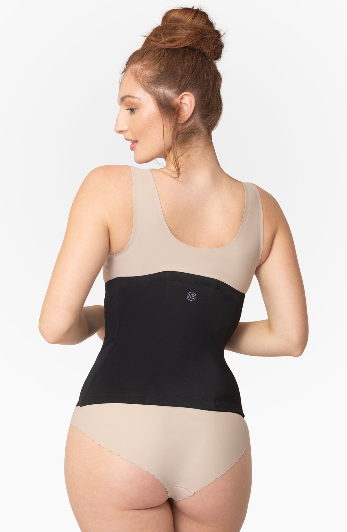 Belly Bandit Women's BFF Wrap with Adjustable Corset-Inspired Design, Back  Support Shapewear for Postpartum Recovery (Cream)