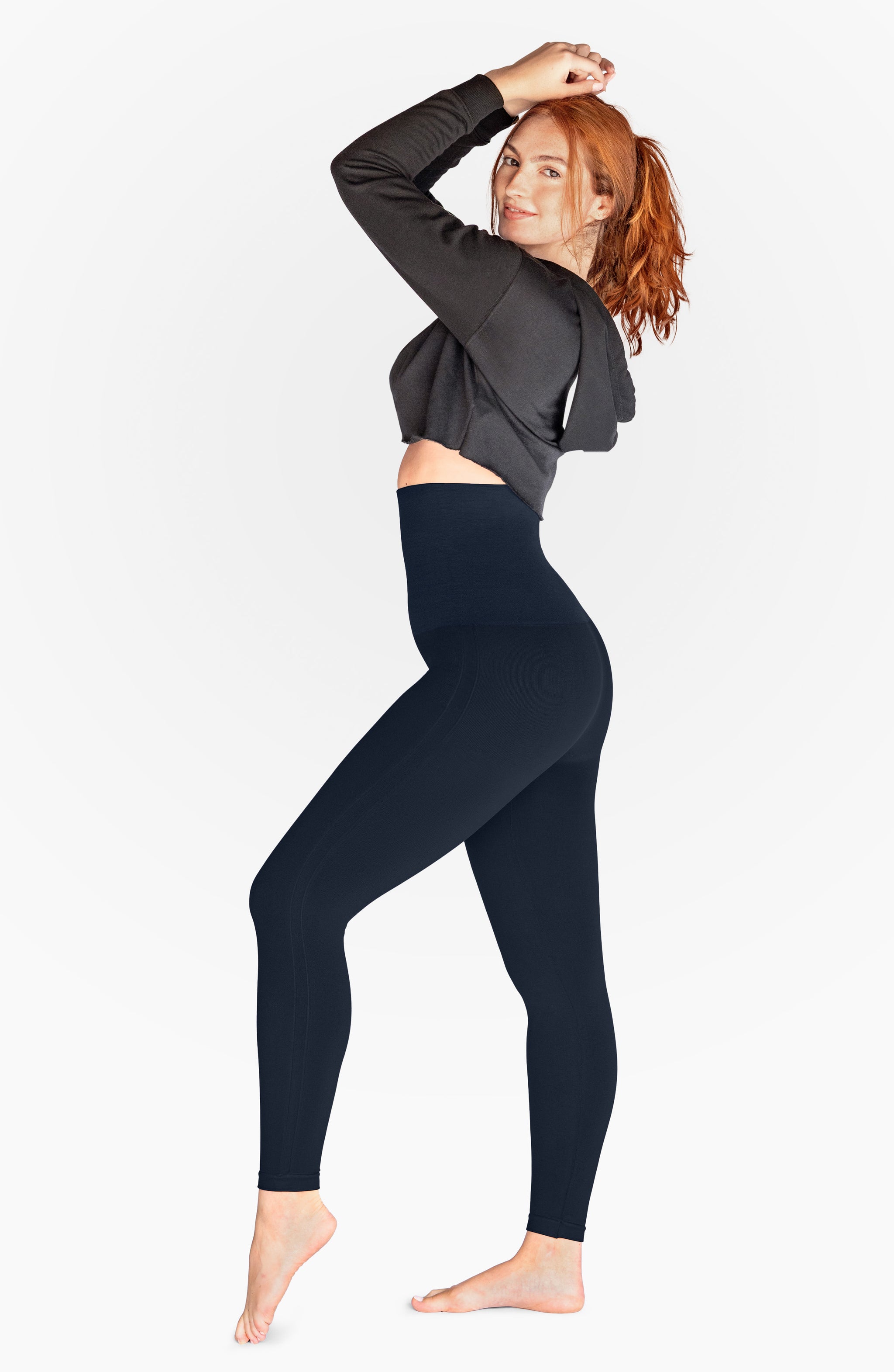 Mother Tucker Postpartum Compression Leggings Belly Bandit